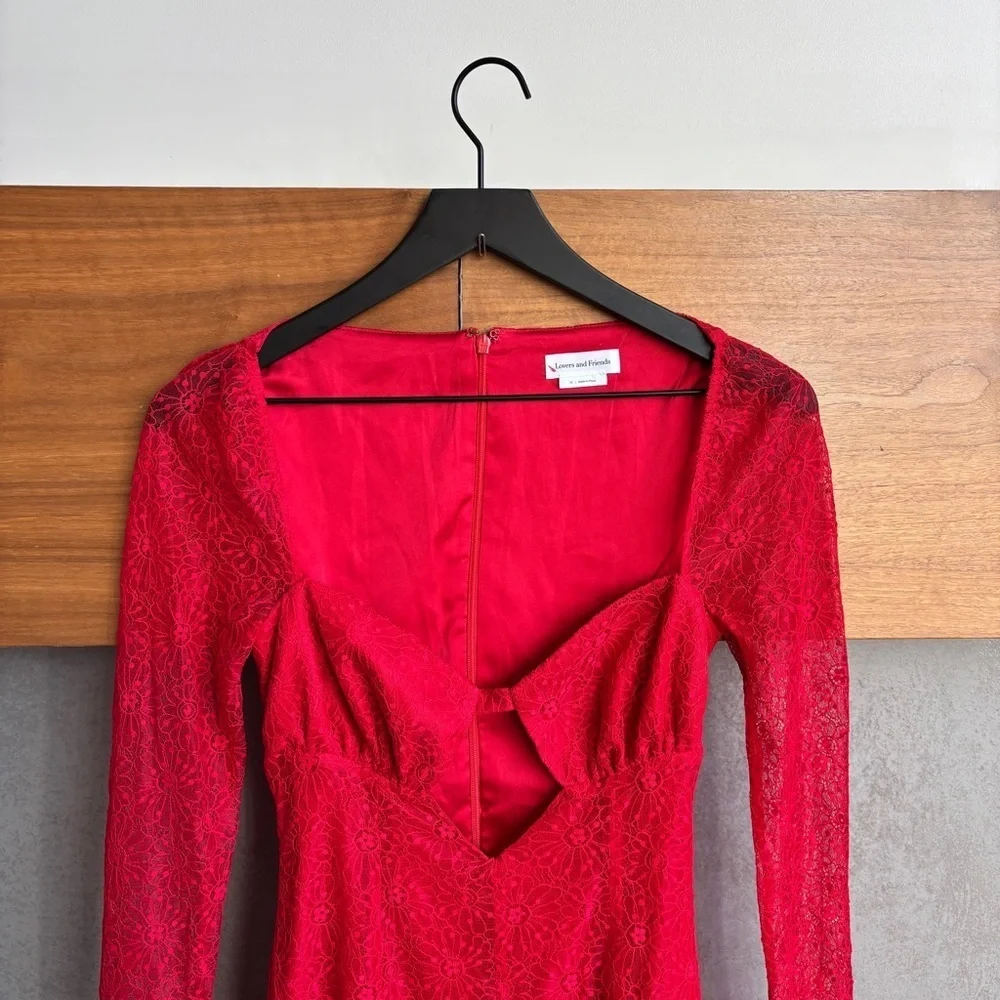 LOVERS & FRIENDS PHOEBE MINI DRESS, SIZE XS